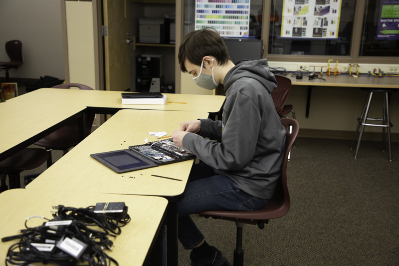 Chromebook Repair by Students