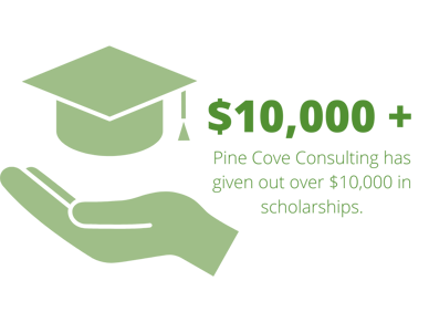 Pine Cove has given out over $10,000 in scholarships over the past four years